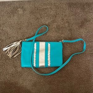 Jack Roger’s blue purse